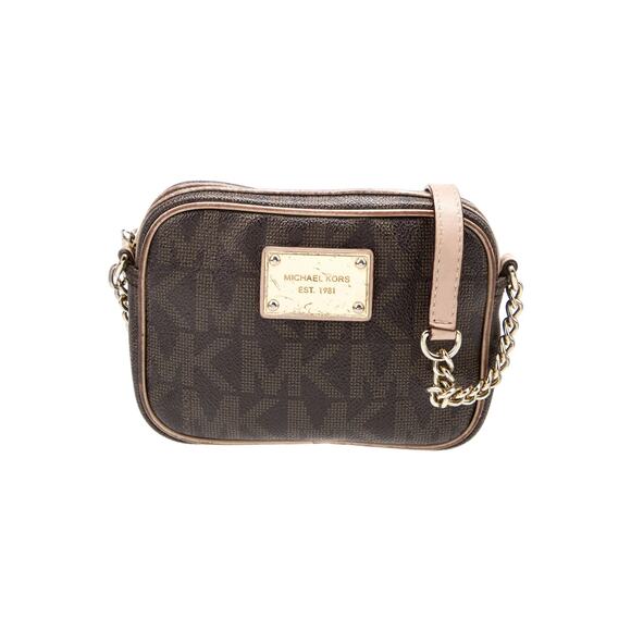 Michael Kors Mini Micro Logo Cross Body Bag - Picture 1 of 10